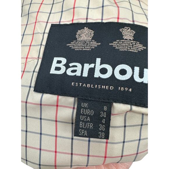 Barbour Quilted Black Vest Cavalry Gilet Size: 4 - Picture 5 of 8